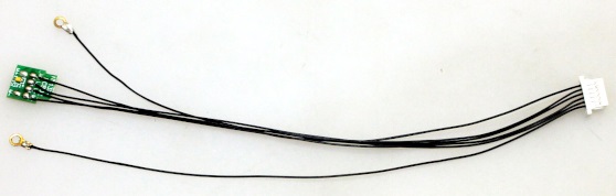 6 Pin Plug w/ LED ( N 2-8-0 DCC SV)
